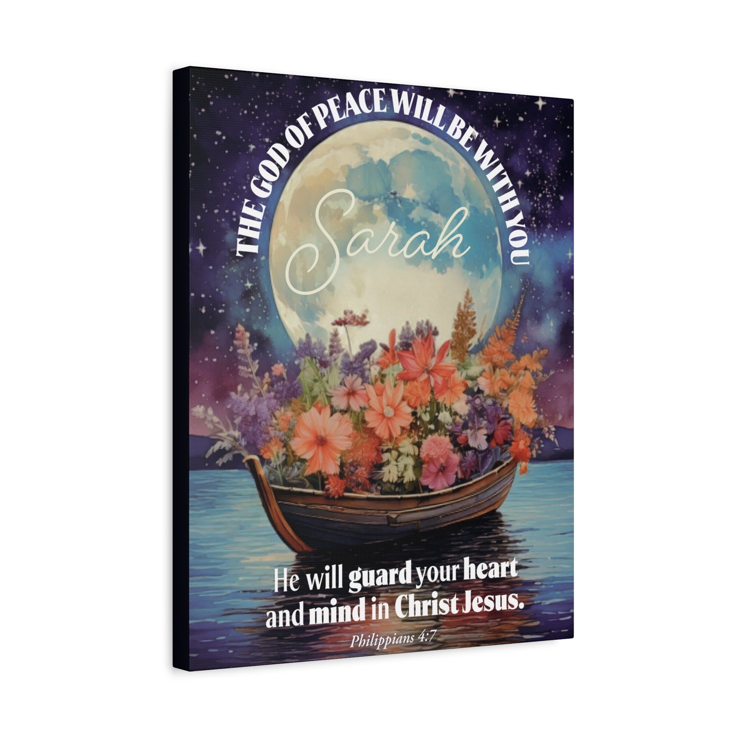 Faith Personalized Wall Art "...guard your heart and mind..." (Philippians 4:7)