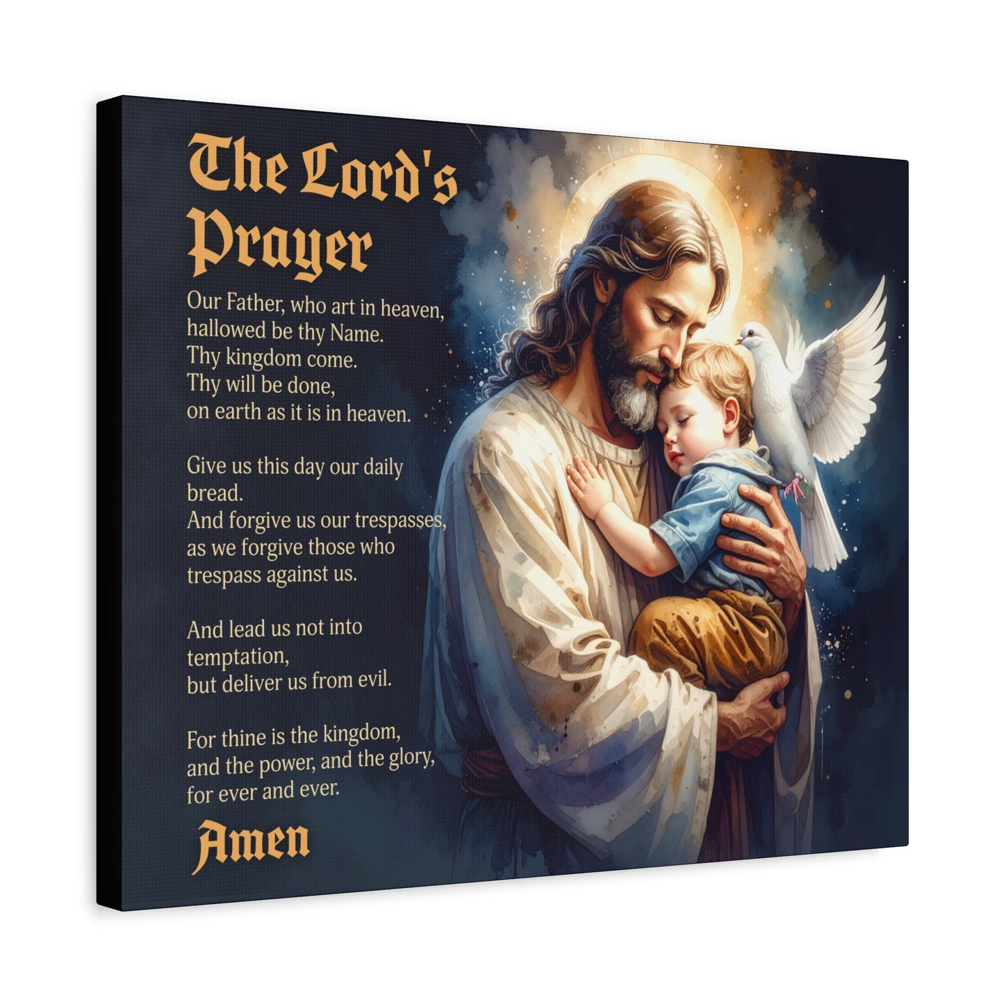 Faith Wall Art - The Lord's Prayer