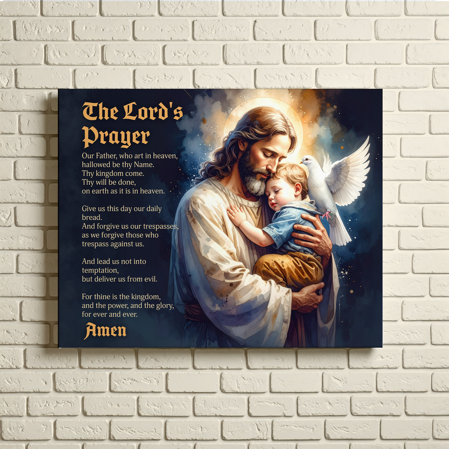 Faith Wall Art - The Lord's Prayer