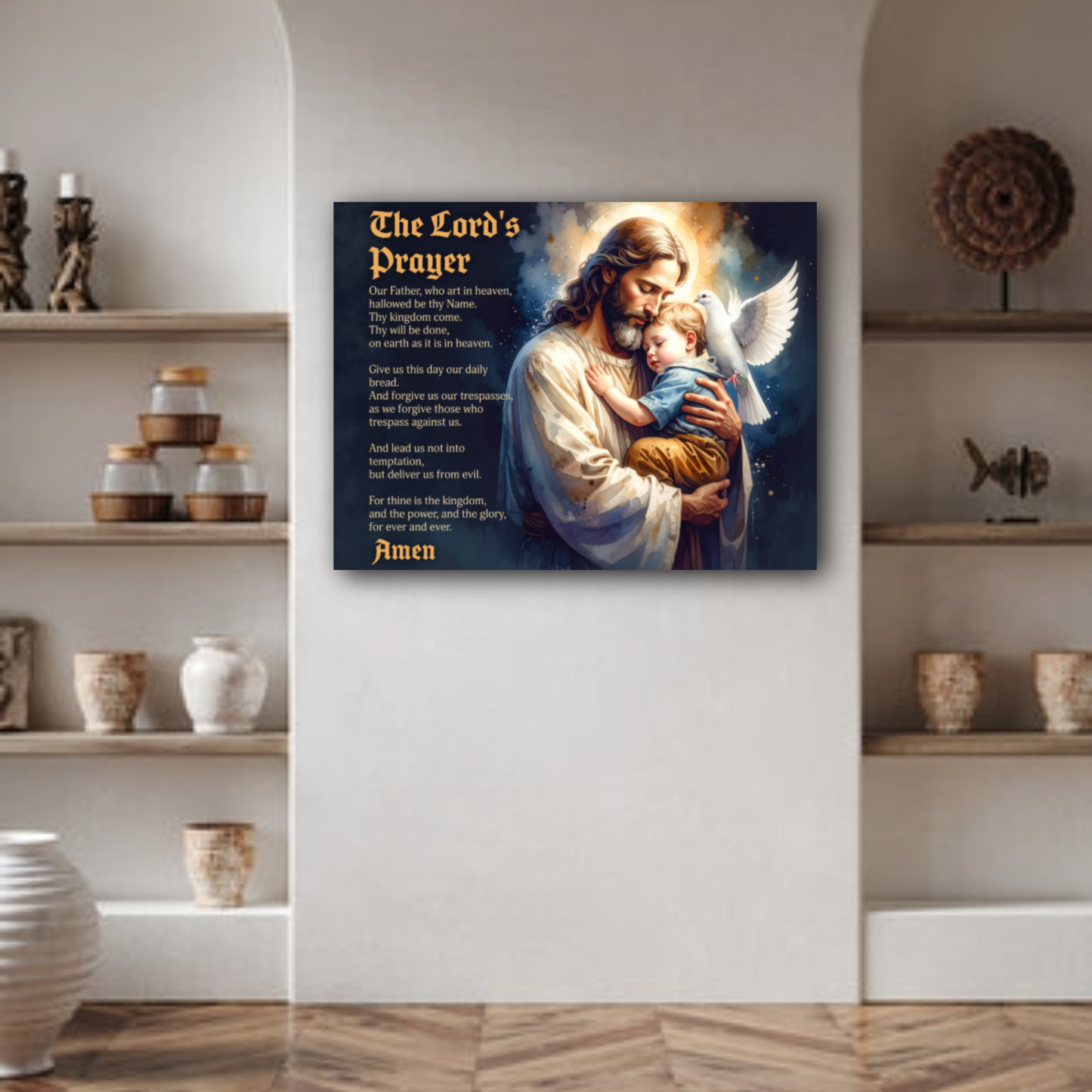 Faith Wall Art - The Lord's Prayer