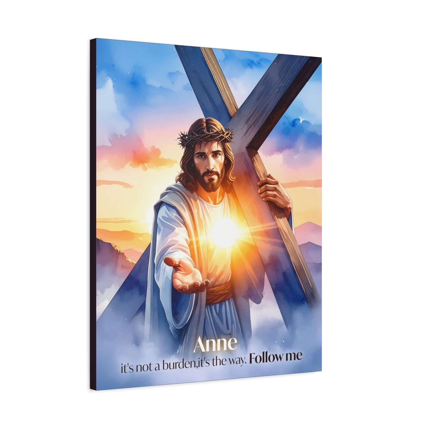 Faith Personalized Wall Art - FOLLOW ME