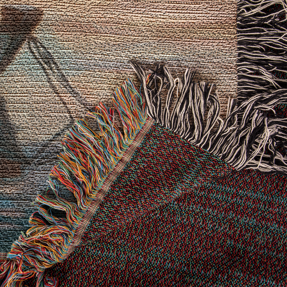 Personalized Woven Blanket Don't be afraid..(Deuteronomy 31:6)