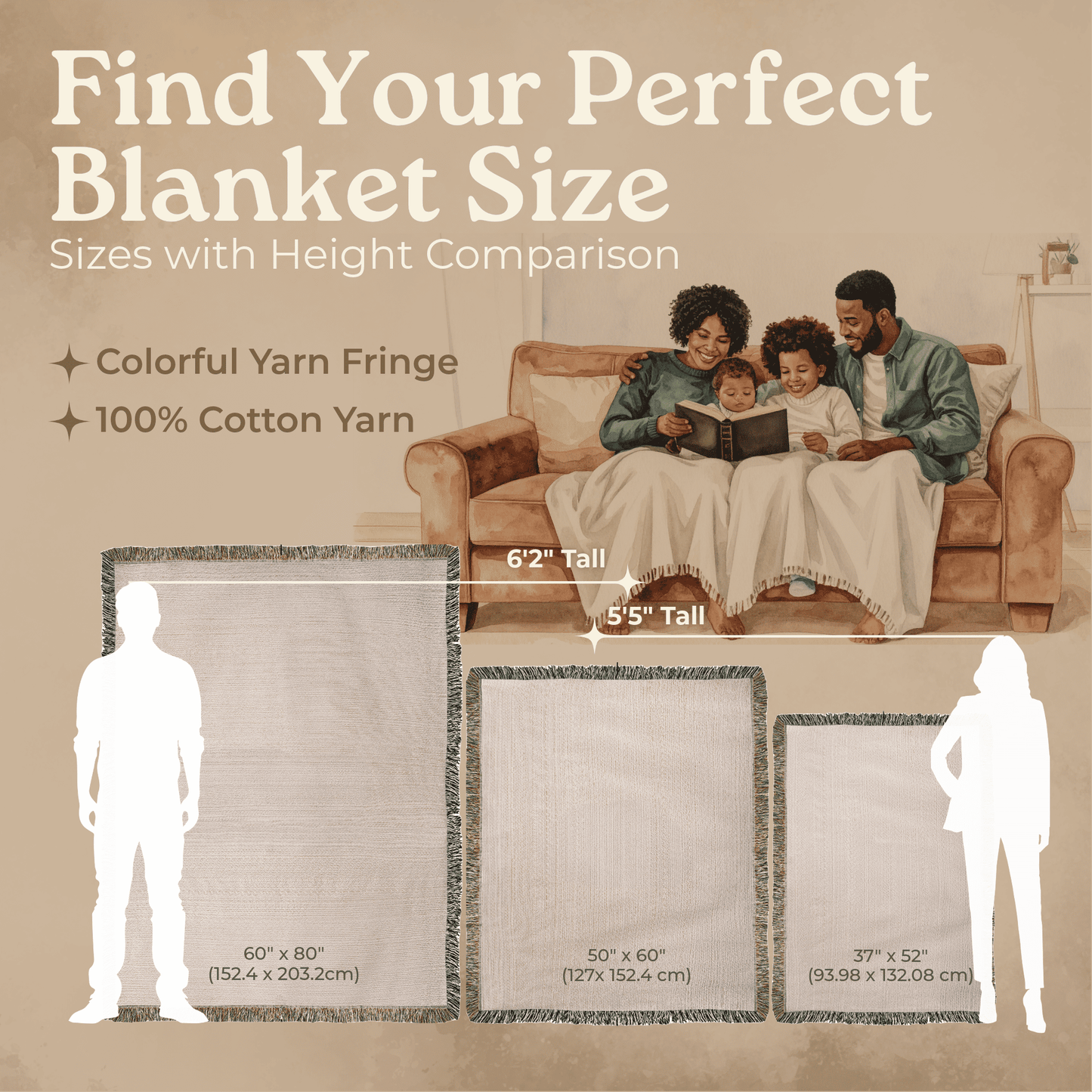 Woven Blanket "Guardian of the Redeemer"