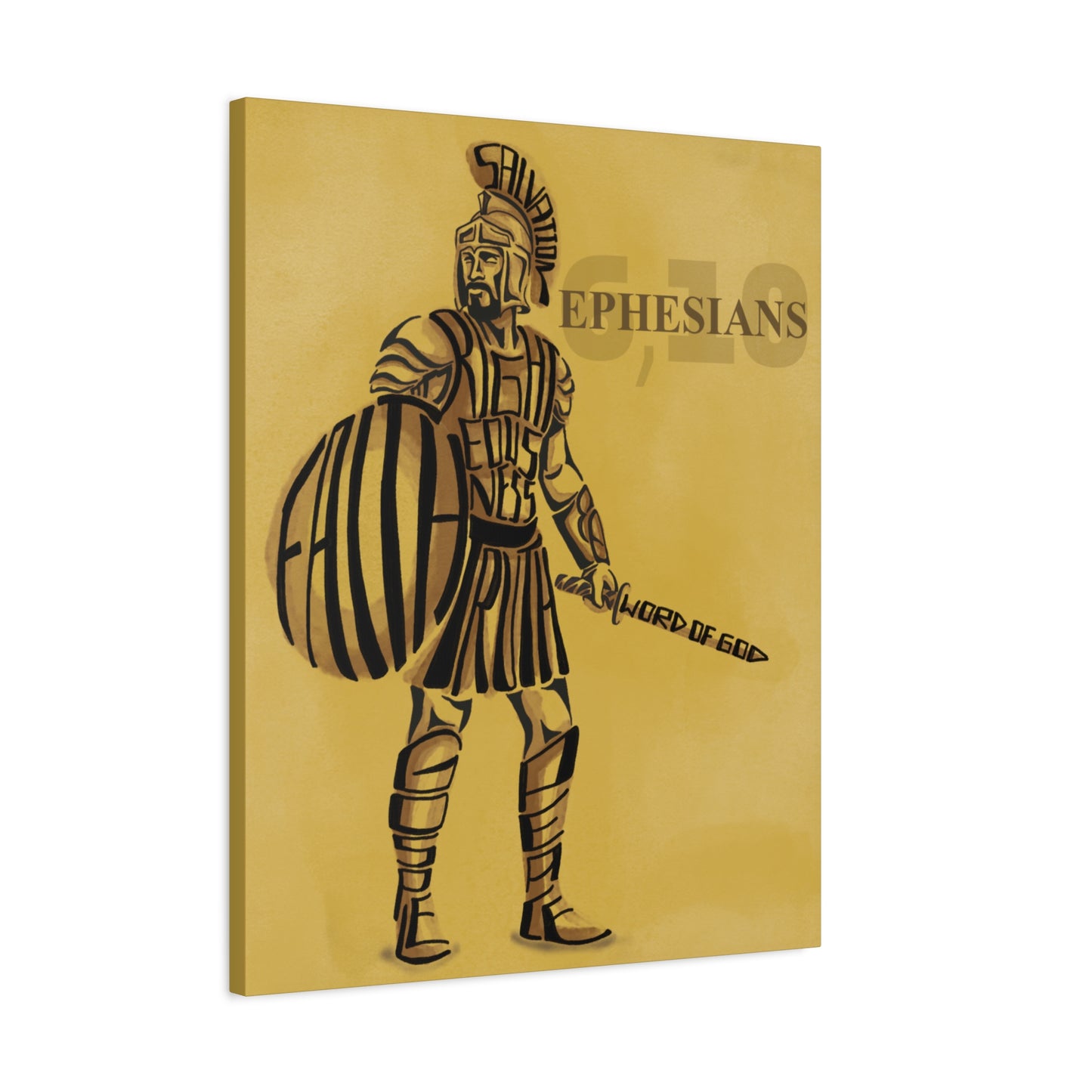 Faith Wall Art - Armor of God (Ephesians 6:10)