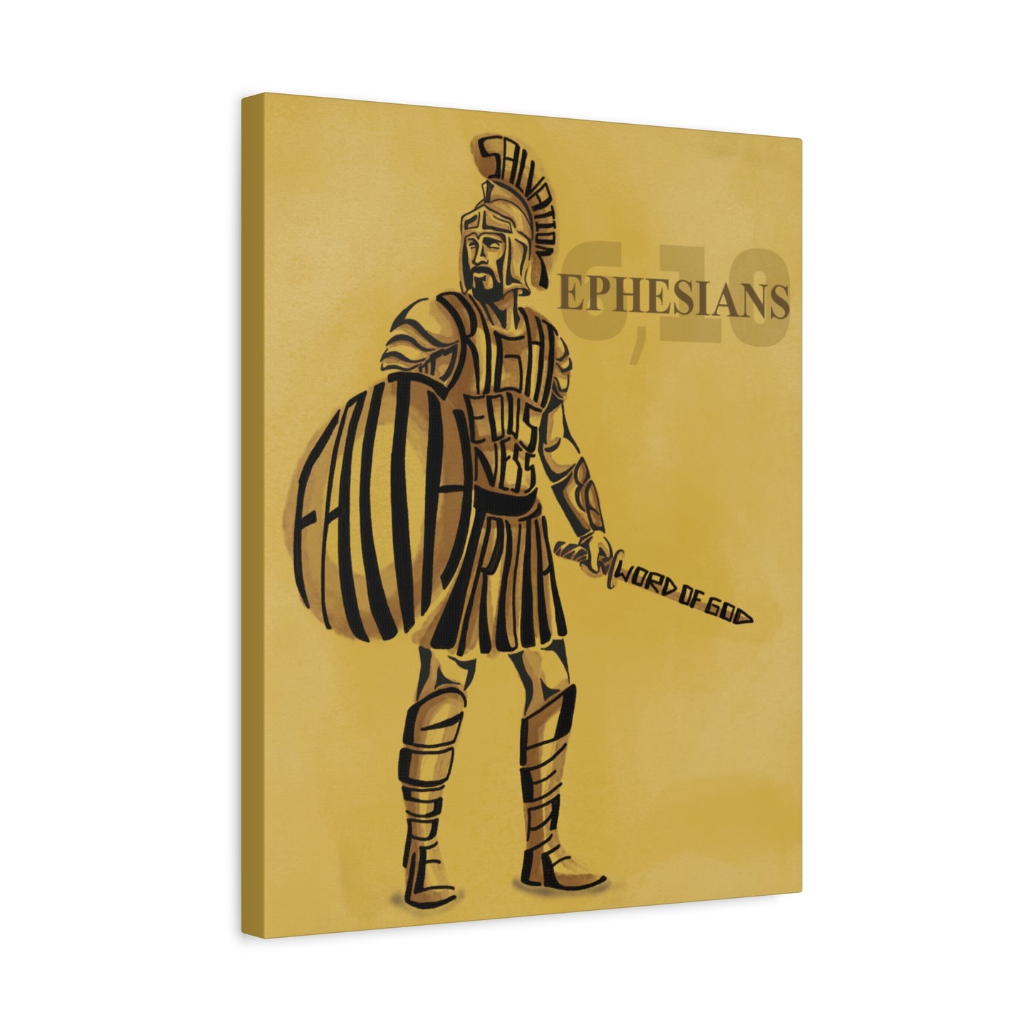 Faith Wall Art - Armor of God (Ephesians 6:10)