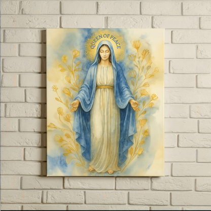 Faith Wall Art, QUEEN OF PEACE