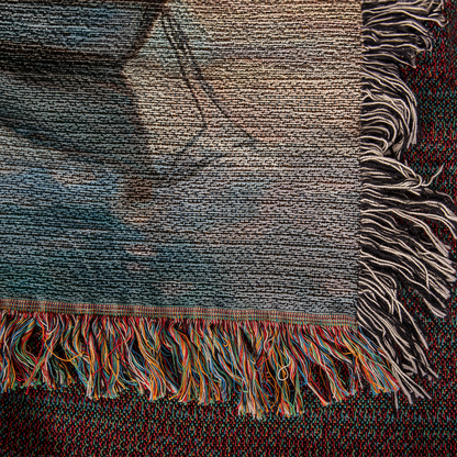 Personalized Woven Blanket Don't be afraid..(Deuteronomy 31:6)