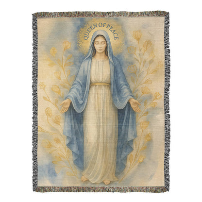 Woven Blanket "Queen of Peace"
